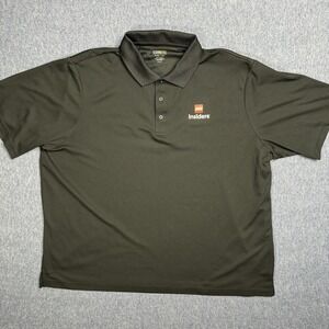Lego Insiders Employee Work Crew Polo Shirt Black Size 4XL Core 365 EUC‎